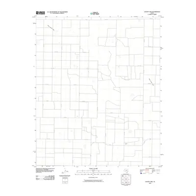 2010 Map of County Line, 2010 Print