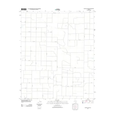 2012 Map of County Line, 2012 Print