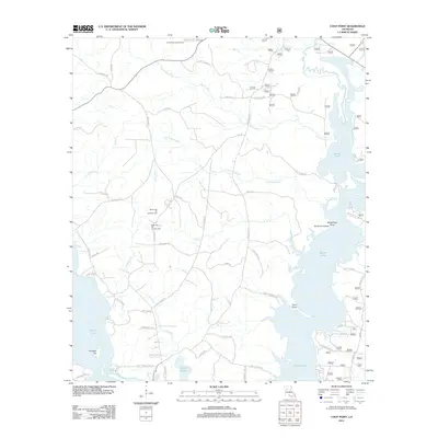 2012 Map of Coup Point, 2012 Print
