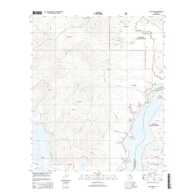 2015 Map of Coup Point, 2015 Print