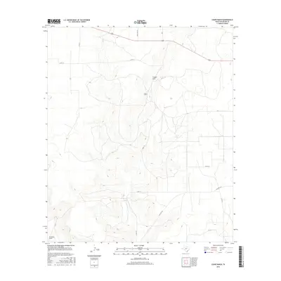 2016 Map of Coupe Ranch, 2016 Print
