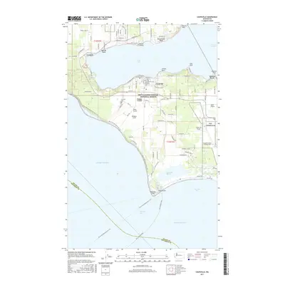 2017 Map of Coupeville, 2017 Print