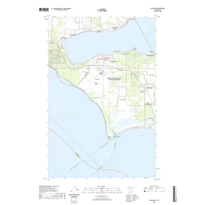 2020 Map of Coupeville, 2020 Print