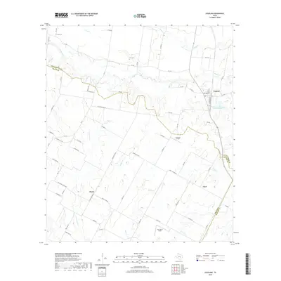 2019 Map of Coupland, 2019 Print