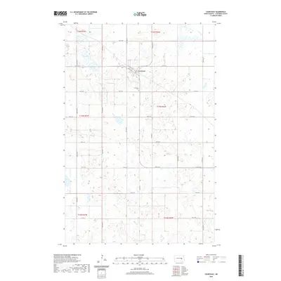 2020 Map of Courtenay, 2020 Print