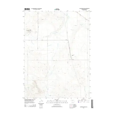 2014 Map of Courthouse Rock, 2014 Print