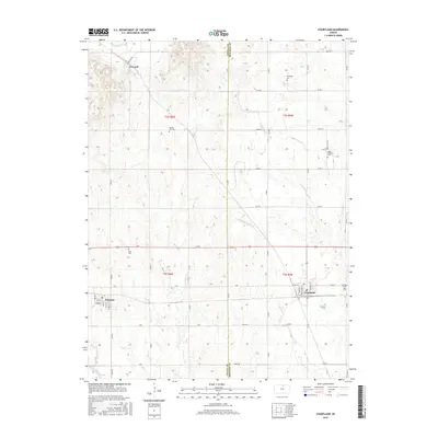 2015 Map of Courtland, 2015 Print