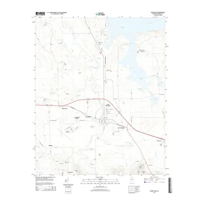 2014 Map of Courtland, 2014 Print