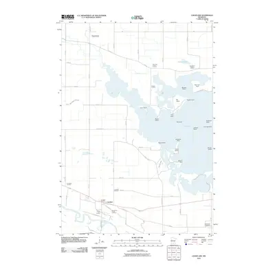 2010 Map of Courtland, 2010 Print