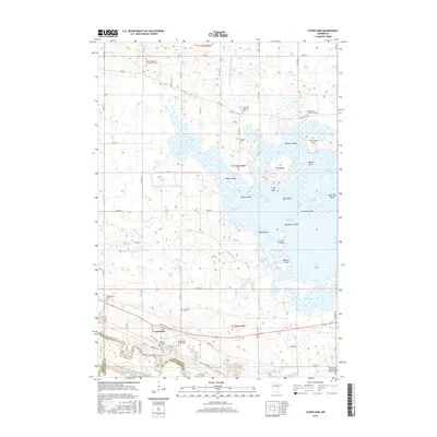 2016 Map of Courtland, 2016 Print