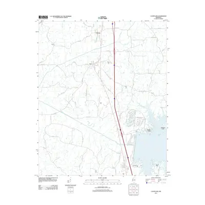 2012 Map of Courtland, 2012 Print