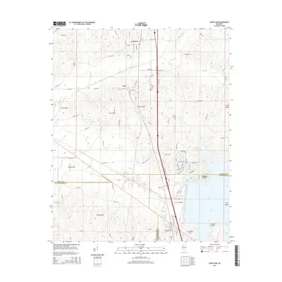 2015 Map of Courtland, 2015 Print