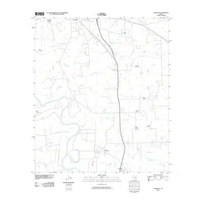 2010 Map of Courtney, 2010 Print