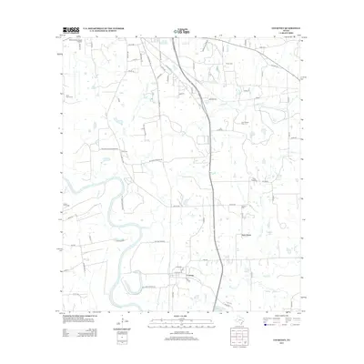 2013 Map of Courtney, 2013 Print