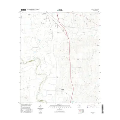 2016 Map of Courtney, 2016 Print