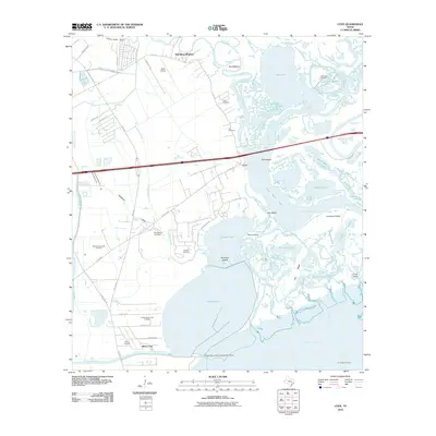 2010 Map of Cove, 2010 Print