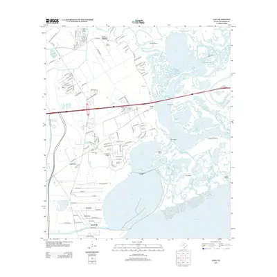 2013 Map of Cove, 2013 Print