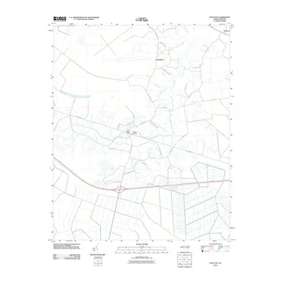 2010 Map of Cove City, 2010 Print