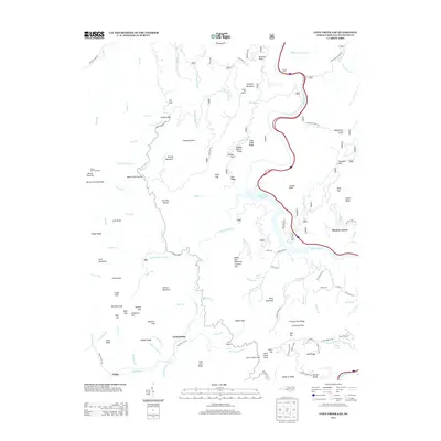 2013 Map of Cove Creek Gap, 2013 Print