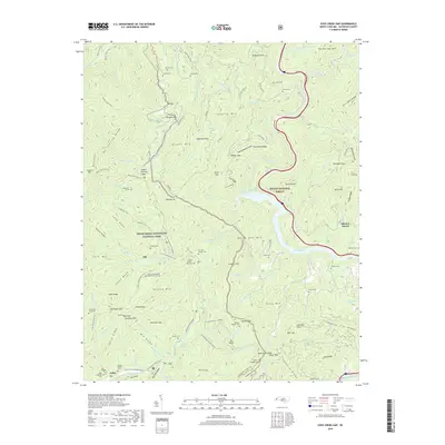 2019 Map of Cove Creek Gap, 2019 Print