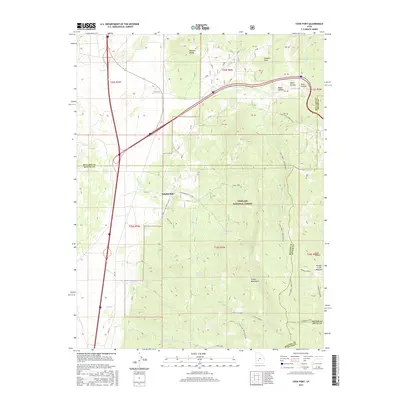 2017 Map of Cove Fort, 2017 Print