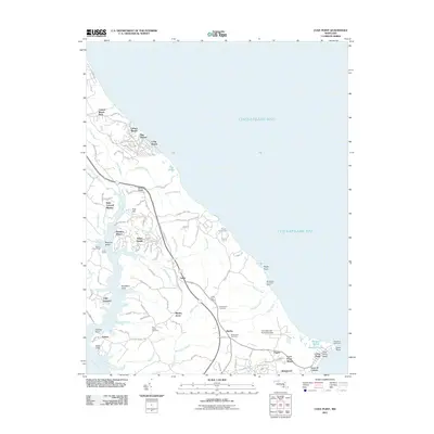 2011 Map of Cove Point, 2011 Print