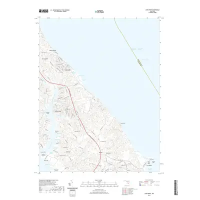 2019 Map of Cove Point, 2019 Print