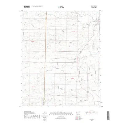 2020 Map of Cove, 2020 Print