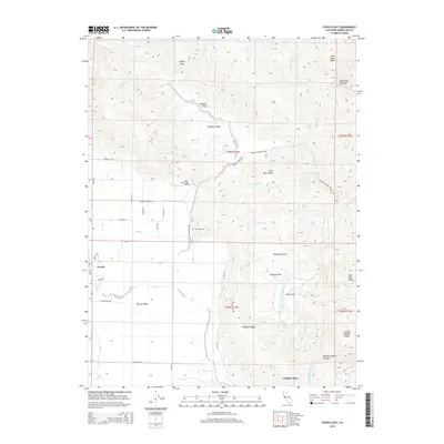 2015 Map of Covelo East, 2015 Print