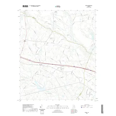 2020 Map of Covena, 2020 Print