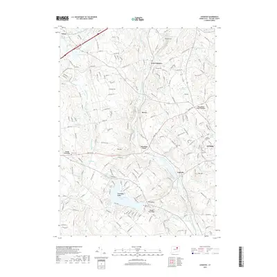2018 Map of Coventry, 2018 Print