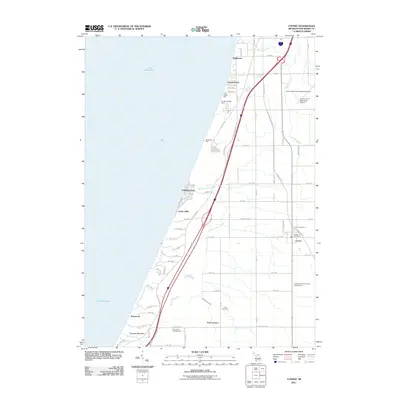 2011 Map of Covert, 2011 Print