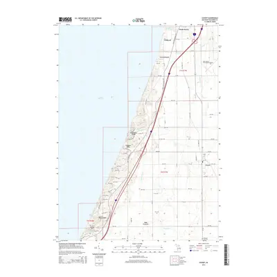 2014 Map of Covert, 2014 Print