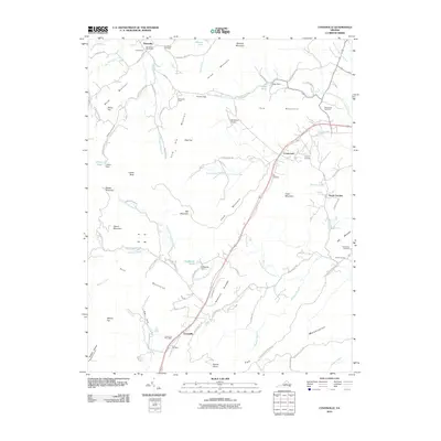 2010 Map of Covesville, 2010 Print