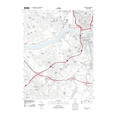 2010 Map of Covington, 2010 Print