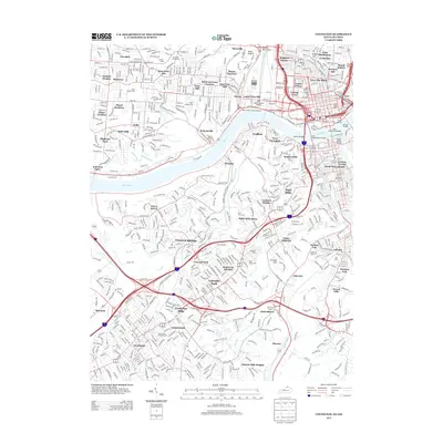 2013 Map of Covington, 2013 Print