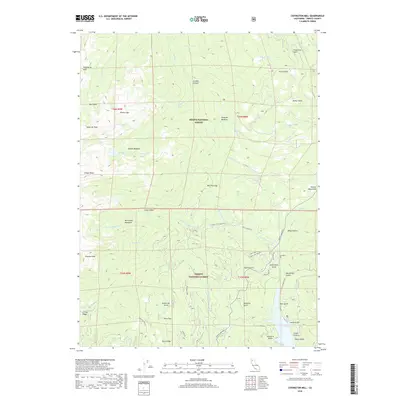 2018 Map of Covington Mill, 2018 Print