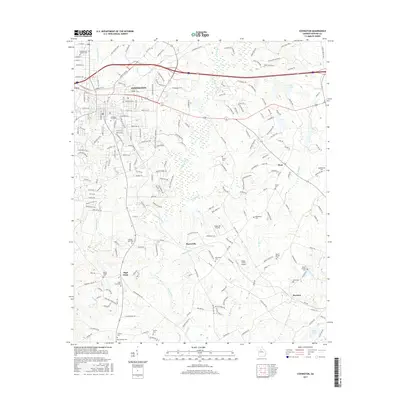 2017 Map of Covington, 2017 Print