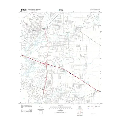 2012 Map of Covington, 2012 Print