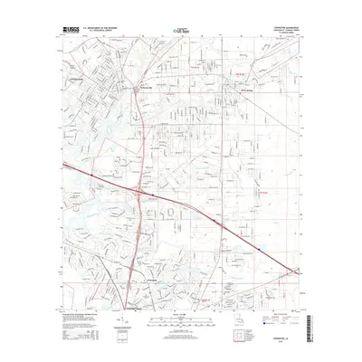 2015 Map of Covington, 2015 Print