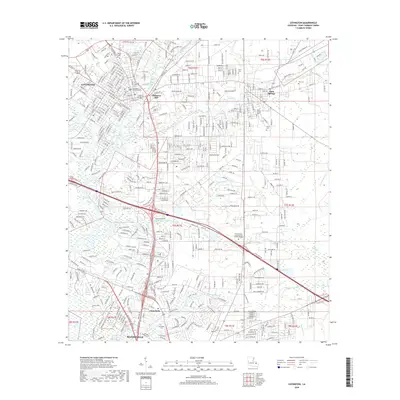 2018 Map of Covington, 2018 Print