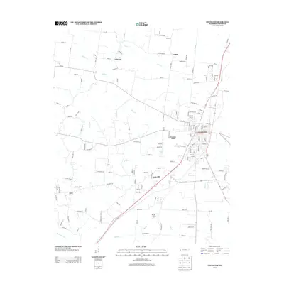 2013 Map of Covington, 2013 Print