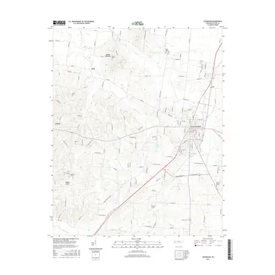 2016 Map of Covington, 2016 Print