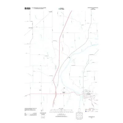 2013 Map of Covington, 2013 Print