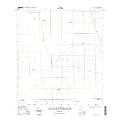 2015 Map of Cow Bone Island, 2015 Print