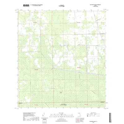 2018 Map of Cow Bone Island, 2018 Print