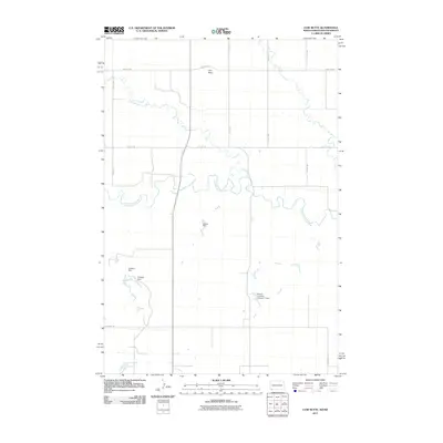 2011 Map of Cow Butte, 2011 Print