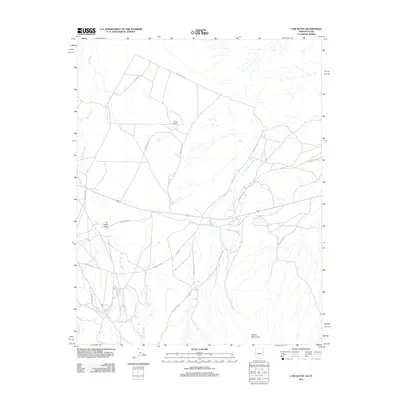 2011 Map of Cow Butte, 2011 Print