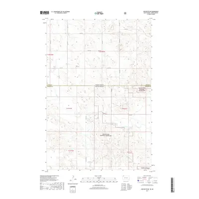 2017 Map of Cow Butte NE, 2017 Print