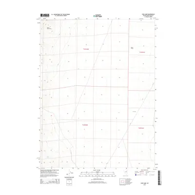 2014 Map of Cow Camp, 2014 Print